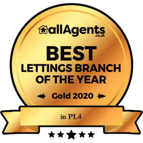 Best Lettings Branch in PL4 Award 2020