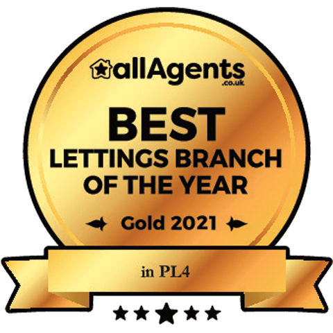 Best Lettings Branch in PL4 Award 2021