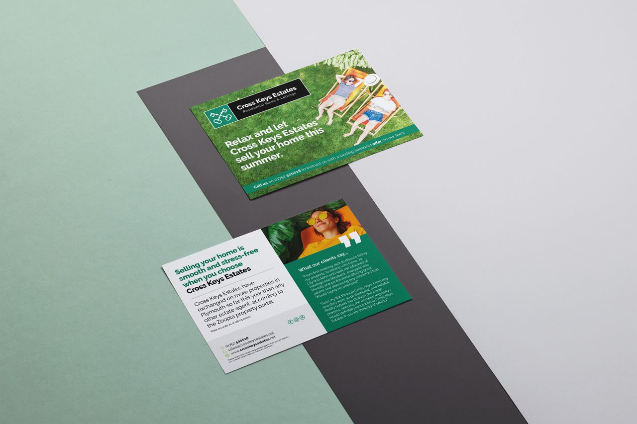 Cross Keys Estate Agents Marketing Leaflet